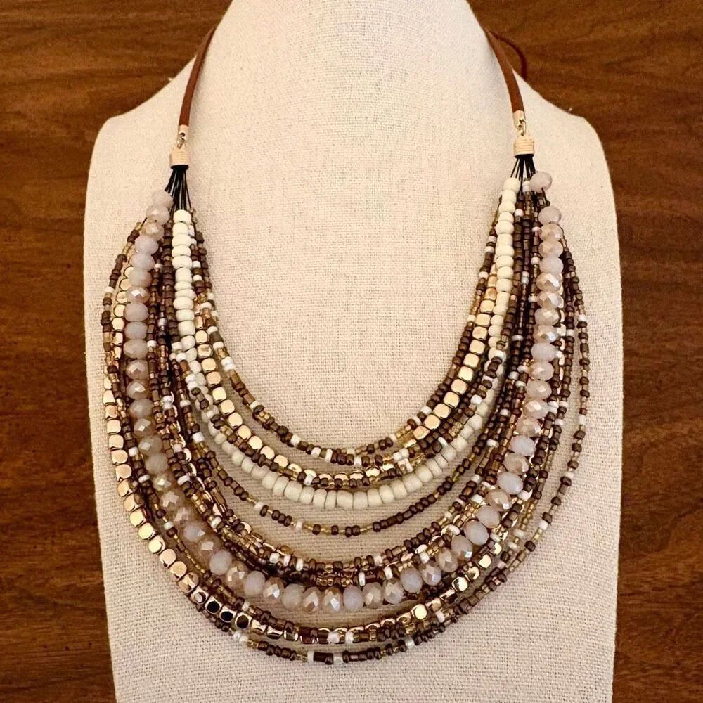 Park Lane | Sandalwood Necklace | 28” Max Length
